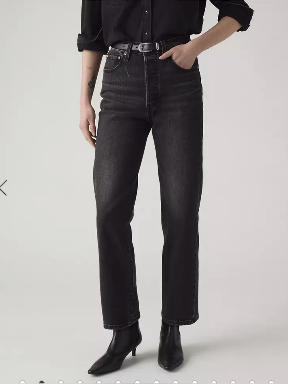 Levi's Ribcage Straight Ankle Jeans